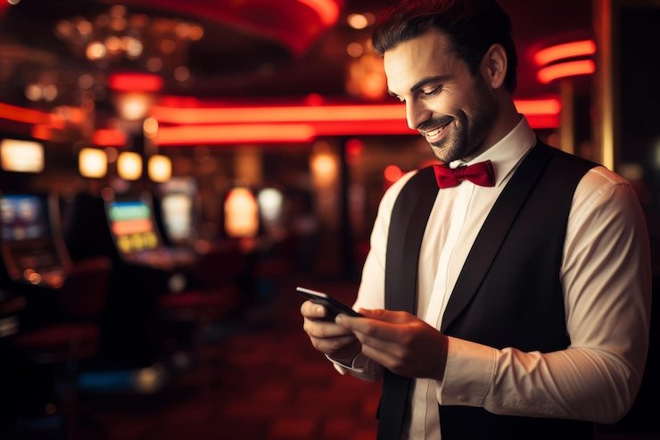 Free Bet Blackjack player interface showing double and split buttons